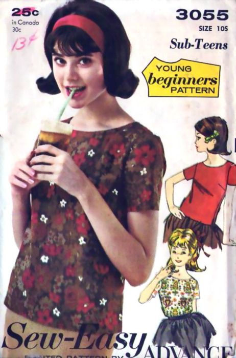 ColleenC_1961_Advance_Pattern_3055 19s Fashion, Colleen Corby, Teen Magazines, 60s Girl, Advance Patterns, 60s Hair, 60s Women, 60s And 70s Fashion, Mod 60s