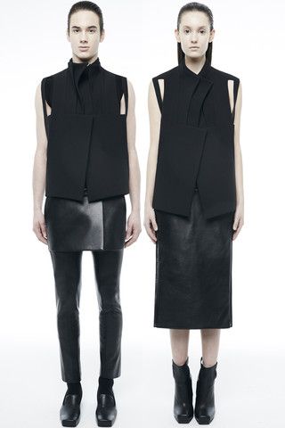 Rad Hourani Stirling Cooper, Futuristic Inspiration, Rad Hourani, Gender Fluidity, Architectural Fashion, Gender Neutral Fashion, Genderless Fashion, Conceptual Fashion, Unisex Clothes