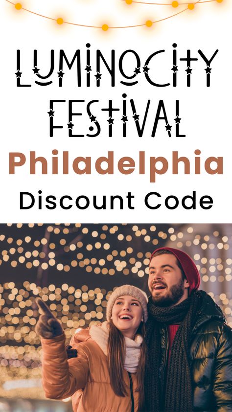 LuminoCity Festival PA Philadelphia Discount Code Philadelphia Christmas, Things To Do For Christmas, Huge Christmas Tree, Holiday Lights Display, Pennsylvania Travel, Christmas Events, Vacation Looks, Philadelphia Pennsylvania, Christmas Travel