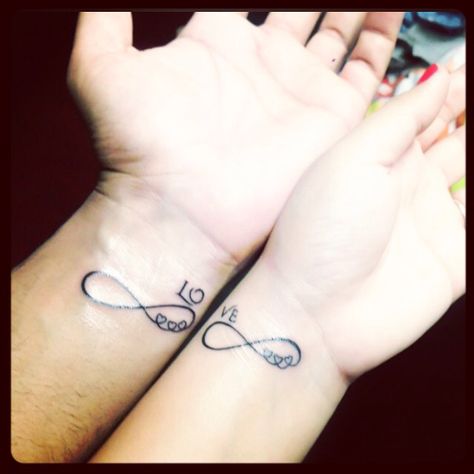 We finally got ours  Love till infinity!  Incomplete without each other Incomplete Love, Infinity Symbol Tattoo, Symbol Tattoo, Study Methods, Infinity Symbol, Love Tattoos, Infinity Tattoo, Our Love, Cool Tattoos