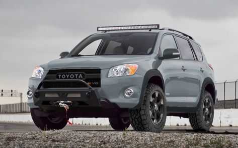 I had some plans for my rav4 like a lift, level, snorkel, toyota logo, trd badge, winch, etc. toyo tires too. Toyota Vanguard, Rav4 Camping, Toyota Rav4 Offroad, Rav4 Custom, Rav4 Offroad, Toyota Rav4 2010, Toyota Rav4 2007, Toyota Rav4 2009, Toyota Rav4 2006