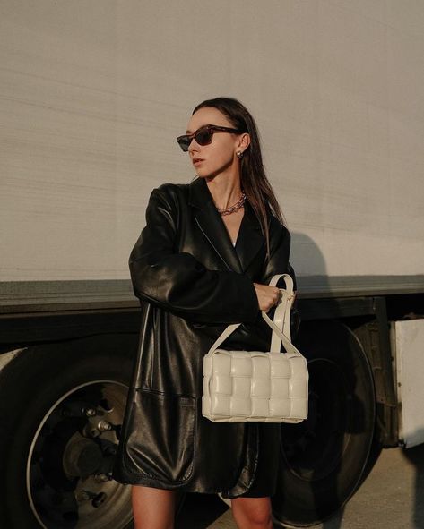 10 Popular Bags That Will Define Fall Style | Who What Wear Padded Cassette Bag, Affordable Bags, Palm Springs Mini Backpack, Bag Wishlist, Bottega Veneta Cassette, Bottega Veneta Bag, Fall Bags, Fall Handbags, It Bags