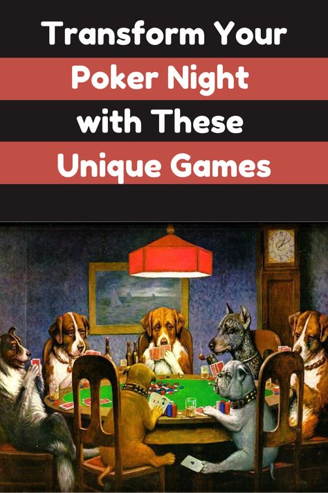 Elevate your game night with our ultimate guide to exciting poker variations!  

Discover new ways to bring fun and excitement to your next gathering. Whether you're hosting a casual get-together or a serious game night, these unique games will keep everyone entertained. 

Ready to shake up your poker routine? Click to read more and find the perfect game for your next night of fun! 

#GameNight #PokerGames #CardGames #FunWithFriends #PokerNight Girls Poker Night, Poker Variations, Classic Card Games, Poker Hands, Poker Night, Gather Together, Poker Games, Classic Card, Perfect Game