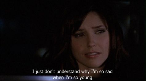 I just don't understand why I'm so sad when I'm so young Dorothea Arnault, Brooke Davis Quotes, Brooke Davis (one Tree Hill), Notting Hill Quotes, One Tree Hill Quotes, Social Media Marketing Strategies, Brooke Davis, Ugly Love, Sophia Bush