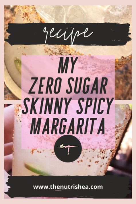 My Zero Sugar Skinny Spicy Margarita — thenutrishea Spring Drinks Alcohol, Margarita Maker, Spring Drinks, Liquid Luck, Low Carb Cocktails, Mexican Night, Perfect Margarita, Keto Drinks, Party Drinks Alcohol