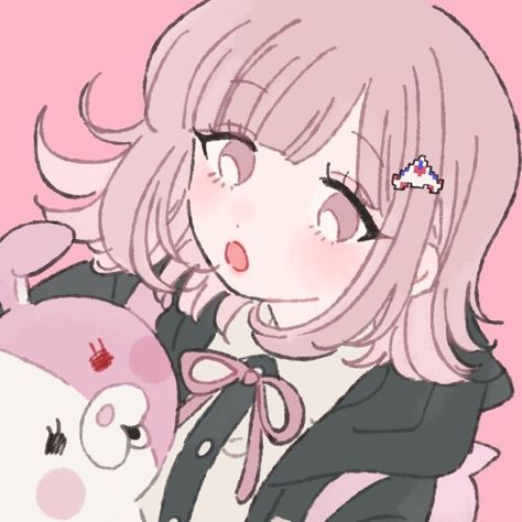 Goodbye Despair, Chiaki Nanami, Danganronpa 2, An Anime, Danganronpa, Pink Hair, Anime, Hair, Pink