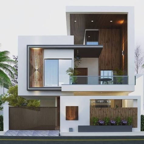 Home Designs Exterior, 3d Elevation, Best Modern House Design, Small House Design Exterior, Small House Elevation Design, Latest House Designs, Modern House Facades, Modern Exterior House Designs, Duplex House Design