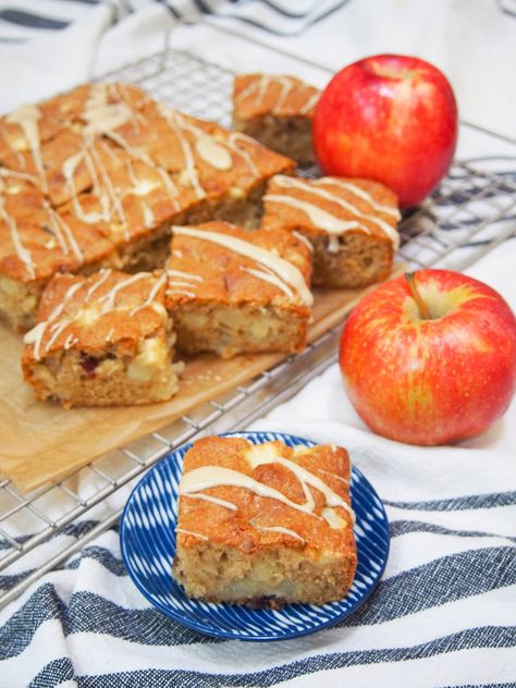 This apple snack cake is easy to make, packed with chunks of apple and gently spiced. It has a wonderful balance of sweetness, tender buttery cake and fruitiness. It's always incredibly popular with all who try it, so make sure you do soon, too! Chopped Dates, Easy Apple Cake, Charlotte Cake, Apple Snacks, Apple Streusel, Bicarbonate Of Soda, Cake Mixture, Fall Cooking, Easiest Apples