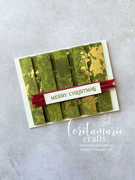 Saturday Blog Hop: Pleated Paper Technique Zig Zag Folds, Rustic Christmas Cards, Create Christmas Cards, Holiday 2024, New Paper, Stampin Up Catalog, Holiday Paper, Craft Club, Christmas Holiday Cards