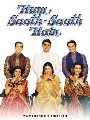 Hum saath saath hain Hum Saath Saath Hain, Bollywood Posters, Karisma Kapoor, Saif Ali Khan, Tv Series Online, Ali Khan, Bollywood Movie, Indian Movies, Hindi Movies