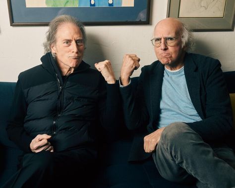 Best foes, best friends: Richard Lewis, Larry David and the love between them — Los Angeles Times Richard Lewis, Rip Love, Friendship Stories, Beautiful Compliments, Funny Today, Larry David, The Ed Sullivan Show, Curb Your Enthusiasm, Great Haircuts