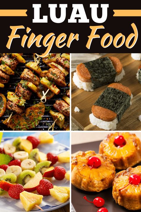 Whether you live in Hawaii or are going to a luau-themed party, these luau finger food recipes are sure to be a hit. Try these tasty bites today! Luau Appetizers, Easy Lebanese Recipes, Hawaiian Luau Food, Hawaiian Appetizers, Hawaiian Party Food, Luau Party Food, Finger Food Recipes, Luau Food, Hawaiian Bbq