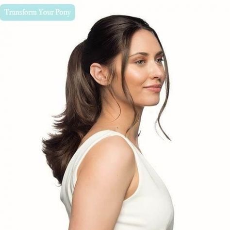 Ponytail Front View, Bulldog Clip, Crystal Hair Vine, Homecoming Hairstyles For Medium Length, Clip In Ponytail, Ponytail Hair Extensions, Ponytail Hair, Bridal Hair Vine, Hair Vine