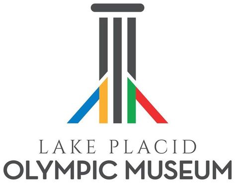 Lake Placid Olympic Museum on Instagram: "The museum is getting a new look! As staff works on planning for the new museum, a new logo is a major step in our transformation. The new logo was created to be simple yet artful and a powerful visual depiction of the museum as it forges a bold new future. The logo symbolizes the iconic cauldron of the Lake Placid 1980 Olympic Winter Games. The three pillars are reminiscent of Greek columns where the ancient games began. Here they also signify the t Ancient Games, Lake Placid Olympics, Olympic Colors, Greek Columns, Logo Reveal, New Museum, Winter Games, Lake Placid, Winter Olympics