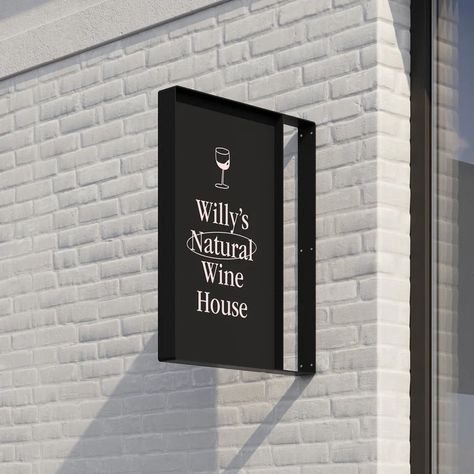 Products For Homes & Businesses | George & Willy – Page 2 – George and Willy Exterior Signage Design, Store Signs Design, Cafe Signage, Metal Store, Restaurant Signage, George And Willy, Hanging Drying Rack, Sidewalk Signs, Lobby Sign