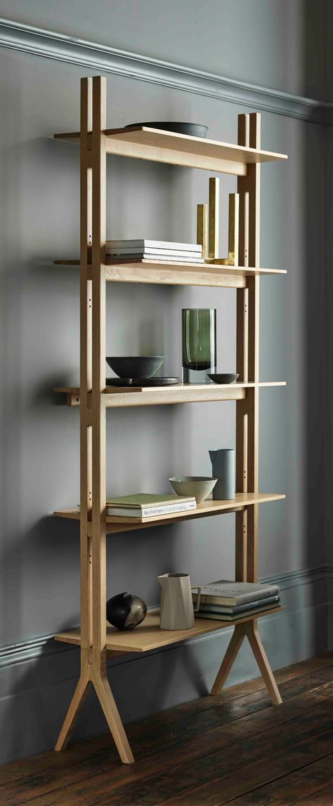 2361 Pero Tall Shelving Unit DM - Wood ...