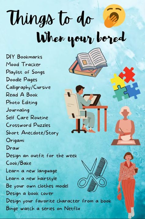 Things To Do To Pass Time At Home, What To Do When Bored At Home No Phone, What To Do When Bored No Phone, Things To Do When Bored Alone At Home, Things To Do When Bored Without Phone, Things To Do When Bored No Phone, What To Do When You Are Sick, Creative Things To Do At Home, What To Do When Your Bored At Home
