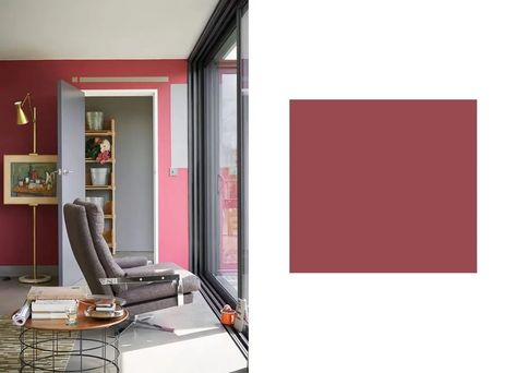 red paint Radicchio by Farrow & Ball Red Paint Colors, Painting And Decorating, Moore House, Red Tone, Painter And Decorator, Farrow And Ball, Red Paint, Dream Spaces, Neutral Colour Palette