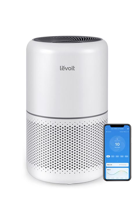 Amazon.com: LEVOIT Air Purifiers for Home Large Room, Smart WiFi and PM2.5 Monitor H13 True HEPA Filter Removes Up to 99.97% of Particles, Pet Allergies, Smoke, Dust, Auto Mode, Alexa Control, 990 sq.ft, Black : Everything Else Levoit Air Purifier, Air Purifier Accessories, Natural Air Purifier, Diy Bowl, Homemade Laundry Detergent, Homemade Cleaning Solutions, Clean Space, Pet Allergies, Hepa Air Purifier