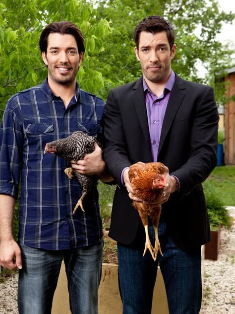 The Best Pictures of Jonathan Scott from 'Property Brothers' (and Beyond) | Property Brothers | HGTV Hgtv Property Brothers, Drew And Jonathan Scott, Hilarious Images, Then And Now Pictures, Fixer Upper Joanna Gaines, Chicken Poop, Jonathan Silver Scott, Property Brother, Scott Brothers