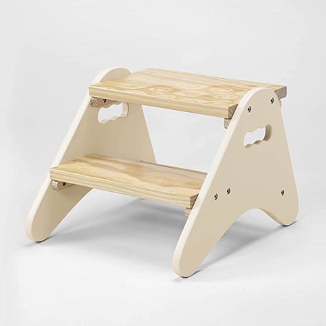 Amazon.com: B. spaces by Battat B. Spaces – Step Stool for Kids – Ivory & Wood Stepping Stool for The Bedroom, Bathroom, Kitchen – Furniture for Toddlers – Peek-A-Boost – 2 Years + (BX2031C1Z) : Home & Kitchen Step Stool For Kids, Stepping Stool, Toddler Step Stool, Wooden Step Stool, Wood Steps, Wooden Steps, Step Stool Kids, Cat Bed Furniture, Home Office Storage