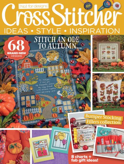 Readly Cloud Craft, Cross Stitch Magazines, Pretty Pumpkins, Diy Bags Patterns, Cross Stitch Books, Fall Projects, October 2022, Cookie Mix, 28 Days