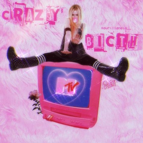 Avril Lavigne Pink Aesthetic, Pink Scenecore, Pink And Purple Room, Punk Background, Yk2 Aesthetic, Early 2000s Aesthetic, Youtube Branding, Avril Lavingne, Avril Lavigne Style