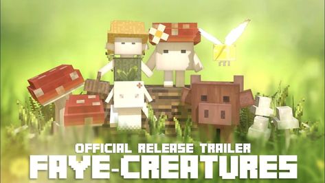 Faye Creatures, Minecraft Villager Texture Pack, Best Mods For Minecraft, Pink Minecraft Texture Pack, Minecraft Cit Pack, Minecraft Fabric Mods, Mc Texture Pack, Cute Minecraft Mods For Bedrock, Mcpe Texture Packs