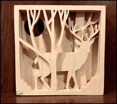 Layered Nature Scene Scroll Saw Pattern. Layered Scroll Saw Patterns, Scroll Saw Patterns Free Printable 3d, Layered Wood Projects, Steve Good Scroll Saw Free Pattern, Scrollsaw Patterns Free, Scroll Saw Ideas, Laser Cut Ideas, Laser Templates, Diy Scroll