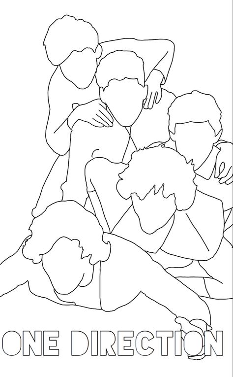 One Direction Drawing Ideas, One Direction Painting, One Direction Poster, One Direction Fan Art, One Direction Tattoos, One Direction Drawings, One Direction Lockscreen, One Direction Art, Harry Styles Drawing