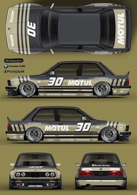 Drift Car Livery Design, Car Parking Design, Car Livery Design, Car Vinyl Graphics, Bmw M3 E30, Car Livery, Bmw E30 M3, Lexus Lfa, Vinyl Wrap Car