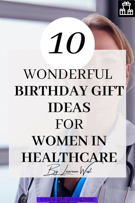 Make sure you get the perfect gift for your recipient who works in healthcare, so that you show just how much she is appreciated this year! #giftideas #birthday #birthdaygift #women #cheapgifts #healthcare #nurse #doctor #provider Healthcare Gifts, Women In Healthcare, Doctor Birthday, Birthday Gift Ideas For Women, Presents For Women, Nurse Doctor, Female Doctor, Doctor Gifts, Cheap Gifts