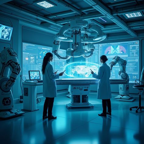 Trailblazing Technologies: AIs Integration into Healthcare Practices Superhuman Abilities, Robotic Surgery, Health Tech, Predictive Analytics, Future Trends, Cost Saving, Patient Care, Digital Technology, Healthcare Professionals