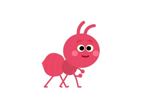 Ant walk cycle by Will Nguyen Ant Animation, Ant Cartoon, Cute Ant Cartoon, Walk Cycles Animation, Walking Animation Gif, Animal Run Cycle Animation, Walking Gif, Good Luck Gif, Happy Birthday Png