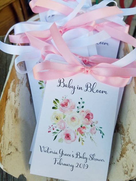 Baby Shower Seed Favors, Sprinkle Favors, Flower Seed Favors, Pink Baby Shower Favors, Baby Sprinkle Favors, Flower Seed Packets, Seed Packets Favors, Seed Favors, Flower Seeds Packets