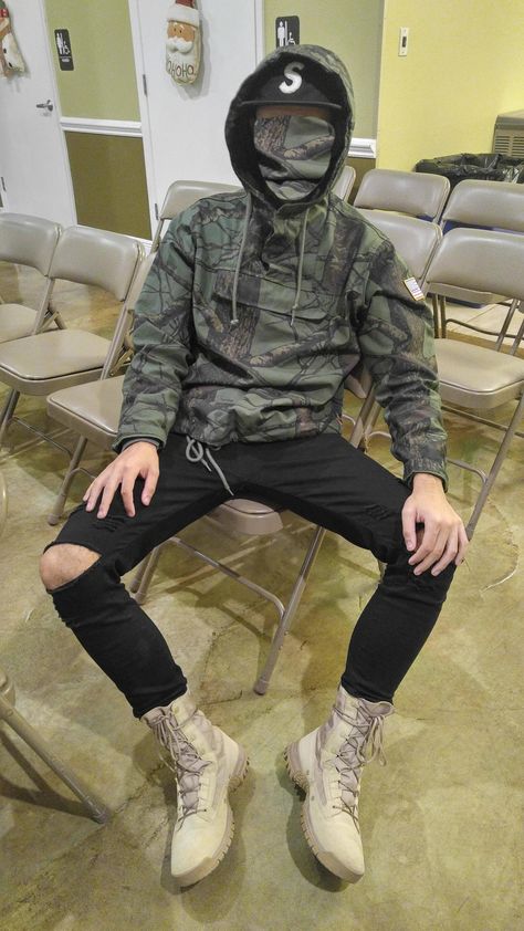 Tactical Boots Outfit Men, Japanese Men Outfit, Tactical Boots Outfit, Nike Tactical Boots, Army Boots Outfit, Military Boots Outfit, Outfit Combat Boots, Menswear Casual, Combat Boot Outfits