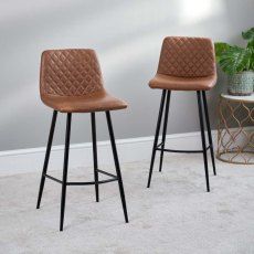 Brown Leather Bar Stools, Modern Lighting Design, Leather Bar Stools, Leather Bar, Nordic Modern, Living Room Sets Furniture, Modern Bar Stools, Framed Fabric, Take A Seat