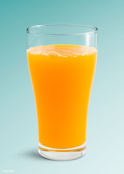 A glass of fresh organic orange juice mockup | premium image by rawpixel.com / Teddy Rawpixel Juice Mockup, Organic Orange Juice, Fruit Background, Oatmeal Muffin Recipes, Summer Juice, Food Art Photography, Milk Shakes, Juice Glasses, Fresh Juice