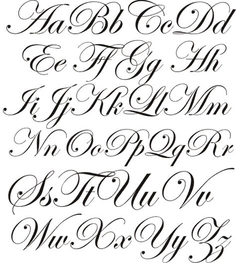 Old English tattoo | Tattoo Fonts Script Alphabet - Free Download Tattoo #7080 Tattoo Fonts ... Cursive Letters Alphabet, Calligraphy Tattoo Fonts, Old English Alphabet, Font Tato, Fancy Cursive, Alfabet Font, Tattoo Script Fonts, Tattoo Fonts Alphabet, Tattoo Fonts Cursive