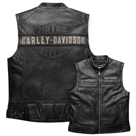 PRICES MAY VARY. Premium quality leather biker vest designed for both style and functionality. Features a convenient zip closure for easy wear and a secure fit. Designed with two spacious front pockets, offering ample storage space for essentials. Equipped with two inside pockets, providing additional secure storage options for valuables. Crafted from high-quality leather that ensures durability and a rugged aesthetic. Versatile design suitable for wearing in summers as well, offering breathabil Leather Biker Vest, Leather Waistcoat, Road Warrior, Biker Vest, Vest Designs, Harley Davidson Motorcycle, Harley Davidson Men, Leather Moto, Leather Vest