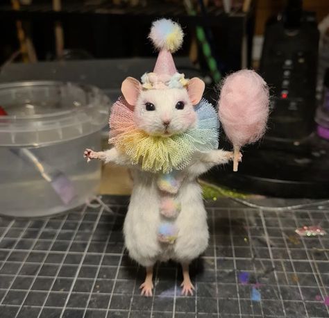 Circus Acrobat, Carnival Circus, Taxidermy Art, Cute Rats, Near Future, For Your Love, Love And Support, Cute Stuffed Animals, Creepy Cute