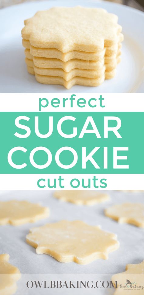 Sugar Cookie Cut Outs, Cut Out Sugar Cookie Recipe, Cut Out Sugar, Perfect Sugar Cookies, Sugar Cookie Recipe Easy, Best Sugar Cookie Recipe, Best Sugar Cookies, Easy Sugar Cookies, Soft Sugar Cookies