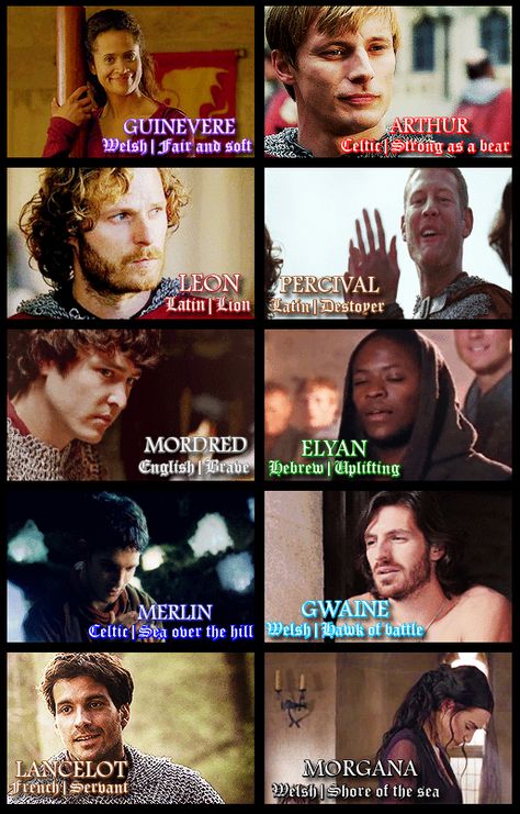 Character names’ meaning and origins: Merlin Percival Merlin Bbc, Merlin Funny Tumblr, Merlin Tumblr, Percival Merlin, Merlin Knights, Merlin Tv Show, Merlin Characters, Merlin Fanart, Merlin Merlin