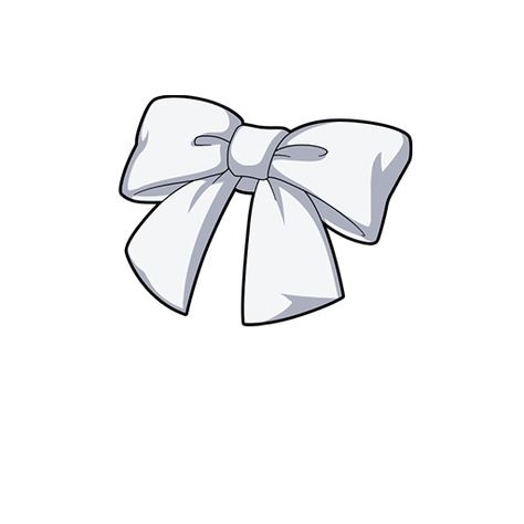 Pure White Bow Gacha Accessories, Drawing Accessories, Angel Drawing, Props Art, Anime Accessories, Anime Base, Art Tools Drawing, Easy Drawings Sketches, Cute Doodles Drawings