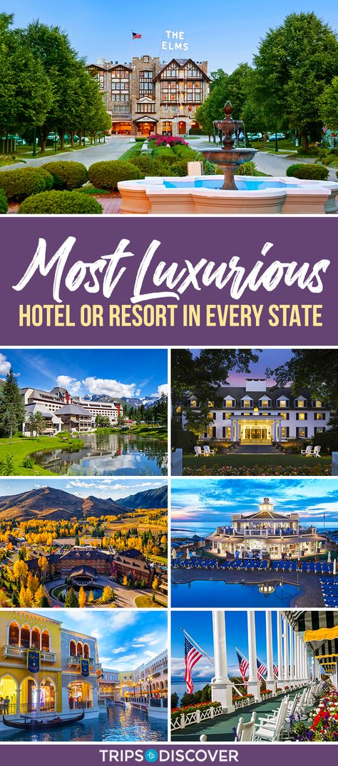 5 Star Resorts Luxury Hotels, Cool Hotels In United States, Best Spas In The Us, Spa Resorts United States, Best Resorts In The Us, Hotels In Tokyo Japan, Luxury Vacation Spots, Resorts Usa, Chicago Magnificent Mile