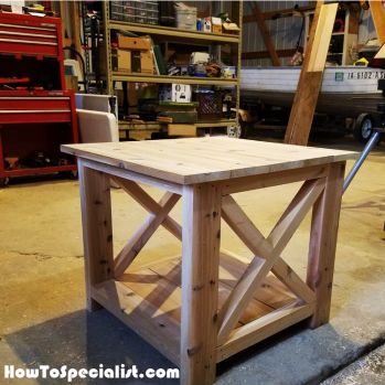 End Table Plans, Farmhouse End Tables, Wood Table Diy, Rustic Farmhouse Living Room, Diy End Tables, Into The Wood, Country Furniture, Farmhouse Furniture, Diy Furniture Table