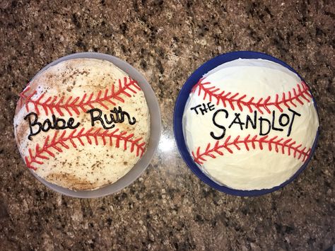 Sandlot Themed Birthday Cake, Sandlot Birthday Party Cake, Sandlot Cake Ideas, Sandlot Cupcakes, Sandlot Baseball Birthday Party, The Sandlot Birthday Cake, Sandlot Theme Party, Sandlot First Birthday Party, Sandlot Birthday Cake