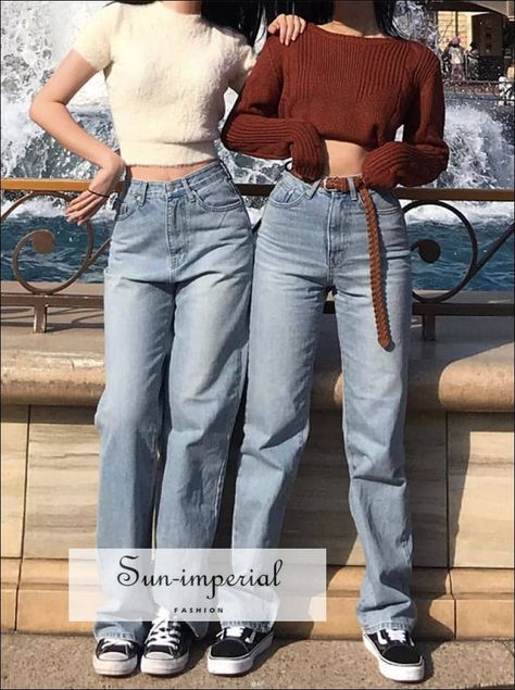 Aesthetic Wardrobe, Imperial Fashion, Straight Leg Jeans Outfits, Wide Leg Jeans Outfit, Style Wide Leg Pants, Jeans Outfit Summer, London Style, Homewear Fashion, Moda Jeans