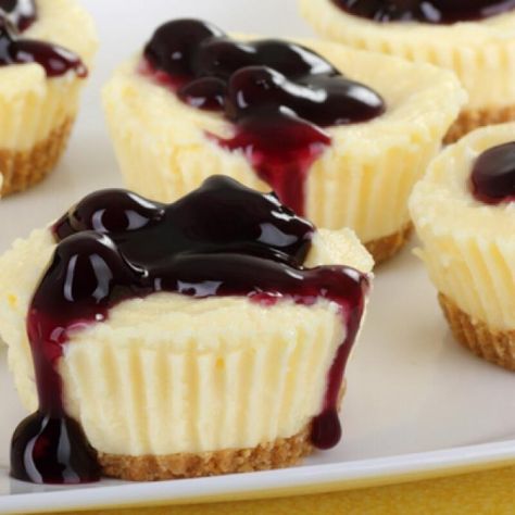 Cupcake Cheesecake, Healthy Cheesecake Recipes, Mini Cheesecake Recipes, Healthy Cheesecake, Blueberry Cream Cheese, Cheese Tarts, Cheesecake Cupcakes, Shape Magazine, Vanilla Wafers