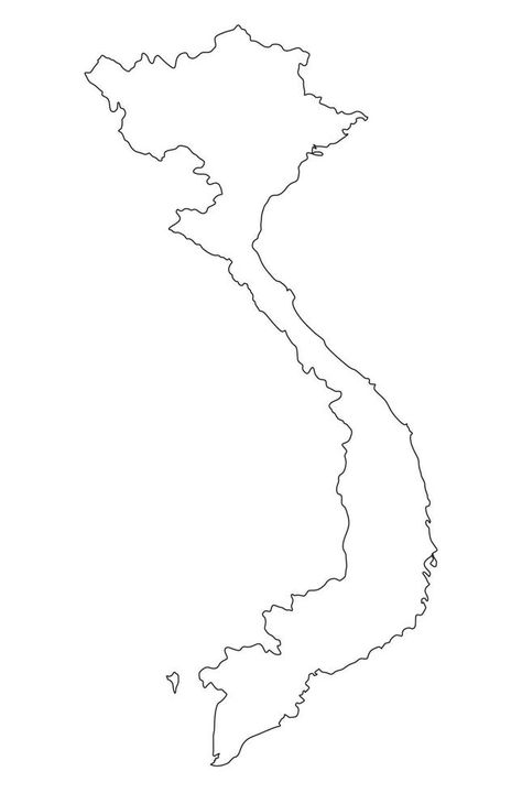 Map of Vietnam Vietnam Map, Map Vector, Logo Templates, Vector Logo, Vietnam, Vector Free, Map, Quick Saves